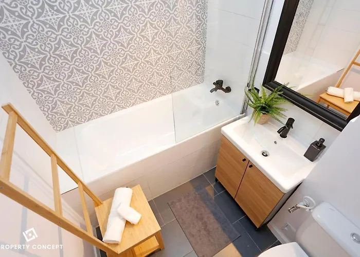 Chic Scandinavian Style Studio Appartement
